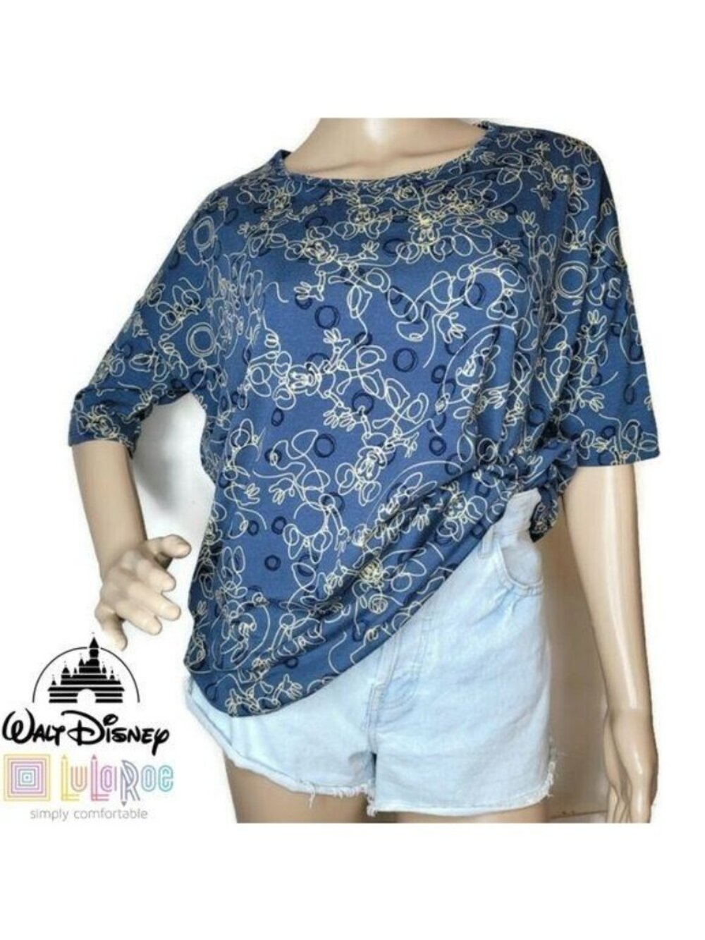 Lularoe Disney Minnie mouse tee shirt size xs
